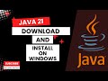 How to Install Java on Windows | Install Java JDK (2024)