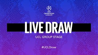 LIVE STREAMING | 2021/22 UEFA CHAMPIONS LEAGUE DRAW 🔮⚫🔵 [SUB ENG]