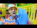 Blippi Learns the 5 Senses at a Play Place | Blippi Full Episodes | Emotions and Feelings