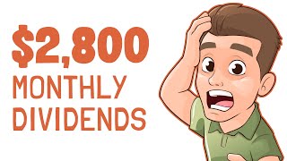 $2,800 Per Month in Dividends (How Much Money Do You Need Invested?)