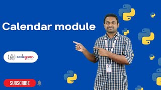 Calendar module in Python | Python Tutorials - 2022 | Codegnan