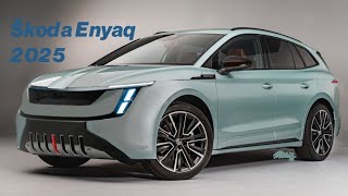 New 2025 Skoda Enyaq Sportline facelift - Interior, Exterior video