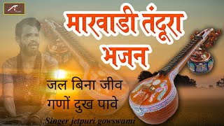 जल बिना जीव गणों दुख पावे/Deshi Veena Bhajan Jetpuri gowswami