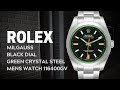 Rolex Milgauss Black Dial Green Crystal Steel Mens Watch 116400GV Review | SwissWatchExpo