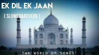 🎧 (Padmavat) Ek Dil Ek Jaan [Slowed & Reverb] |Shahid Kapoor |Dipika Padukone |The World Of Songs|