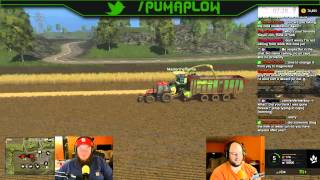 Twitch Stream: Farming Simulator 15 PC Hagenstadt Reloaded 1/17 Part 1