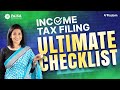 ITR Filing : 10 mistakes to avoid & their solutions | How to file ITR  as salaried employees?