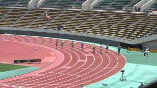 20140601_平成26年兵庫高校総体_男子100m準決勝2組