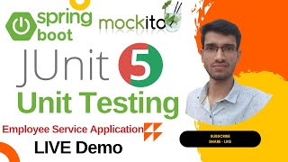 Unit Testing in Spring Boot 3.x Project using Mockito and Junit 5 | Testing Spring Boot Applications