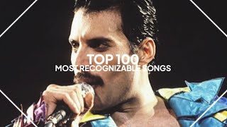 Top 100 Most Recognizable Songs of All-Time