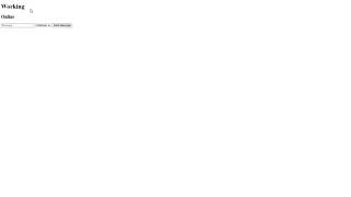 Discord Websocket 3/3 - Sending a message from the web