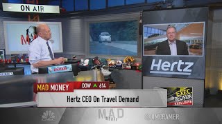 Hertz CEO says business travel is coming back — \