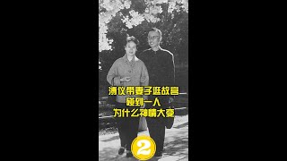 溥仪带妻子到故宫游玩，遇见一位老人后脸色大变，他到底是谁 2