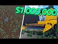 We Grew 2,500 Potatoes in Roblox Farming and Friends!