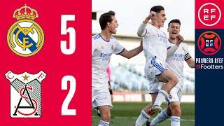 RESUMEN | Real Madrid Castilla 5-2 Atlético Sanluqueño CF | PrimeraRFEF | Jornada 27 | Grupo 2
