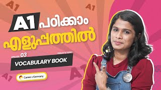 German A1 Basics | Ep: 03 - Vocabulary Book | Malayalam | Career@Germany