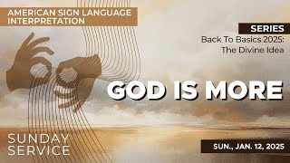 American Sign Language - Back-To-Basics Week Two: God Is More - ASL