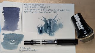 #30inks30days June 2024, Day 29 - Midnight