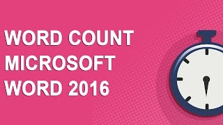 Word count Microsoft Word 2016