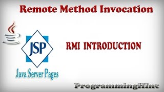 Remote Method InvocationRMI Introduction