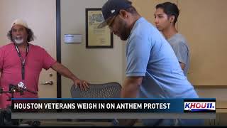 Veterans weigh in on NFL national anthem protests