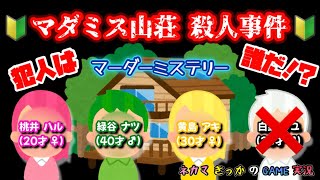 【※ネタバレ注意】【マーダーミステリー】初めてのマダミス！マダミス荘殺人事件！🦍