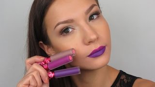 LIME CRIME Velvetines! ВСЕ ЦВЕТА НА ГУБАХ, аналоги и сравнение