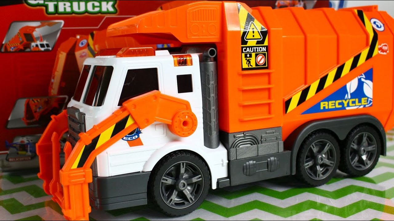 Cestoviny Podnos Barcelona Dickie Toys 203308369 Garbage Truck Spása ...