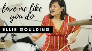 LOVE ME LIKE YOU DO  - ELLIE GOULDING | DRUM COVER by Charlene Nosce