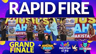 Rapid Fire | Grand Finale | Khush Raho Pakistan Season 7 | Faysal Quraishi Show