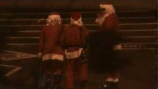 Three Drunk Santa Claus