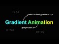 Realistic Gradient Effect with #HTML Text | CSS Only
