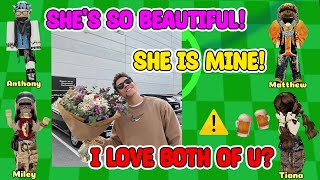 🦑TEXT TO SPEECH🦑I Forced Him To Become My Boyfriend🦑ROBLOX STORY