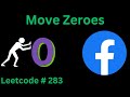 MOVE ZEROES | LEETCODE 283 | PYTHON SOLUTION