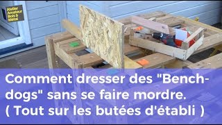 Tout sur les butées d'établi ou 