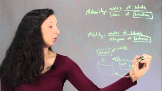 When Are Molality & Molarity Equally Dilute? : Chem Class