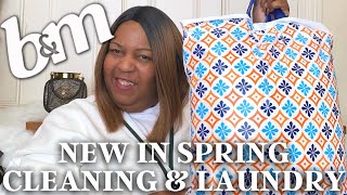 HUGE B&M HAUL SPRING 2022 | *NEW IN* CLEANING PRODUCTS AND LAUNDRY