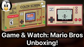 Game & Watch: Super Mario Bros Unboxing and First Impressions