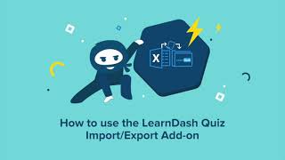 LearnDash Quiz Import Export Tutorial