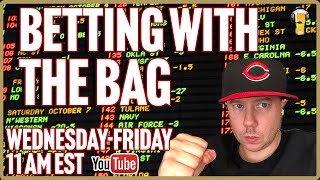 Sports Betting Live | Betting with the Bag | NHL | NCAAB | Wed, Feb 22nd, 2023