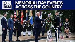 Memorial Day events across the country
