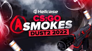 CS:GO 2022 Dust2 A Smokes [Tutorial]