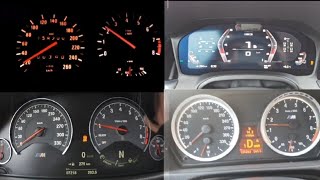 All Bmw m3 series acceleration (e30,e36,e46,e92,f80,g80)