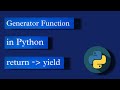 Generator Function in Python | Find Fibonacci Series using Generator Function
