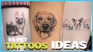 55 Pet Tattoos Ideas: Dog Edition