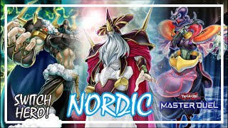 NORDIC - ODIN FATHER OF THE AESIR COMBO RANKED GAMEPLAY (Yu-Gi-Oh! Master Duel) #nordic #odin