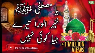 ya Mustafa Khairul Vara Tere Jiya Koi Nai Naat Sharif Meethi Awaaz Hafiz Ali Hyder Attari MRJ