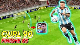 A. MAC ALLISTER Review “Best Curl Shooting 90” Mac Aliister in eFootball 2023 Mobile
