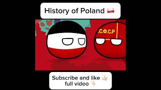 Countryballs - History of Poland  #countryballs #history #europe #geography #map #ww2 #ww1