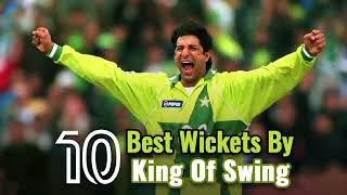 Wasim Akram Top 10 Swing Balls and wickets